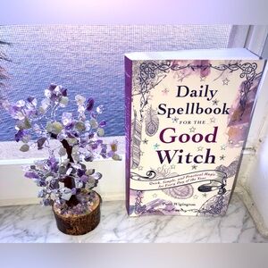 Magical Spell Book for the Good Witch & Gem Tree